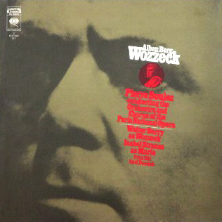 ALBEN BERG: WOZZECK WITH BOULEZ AND THE PARIS OPERA ORCHESTRA (1971)